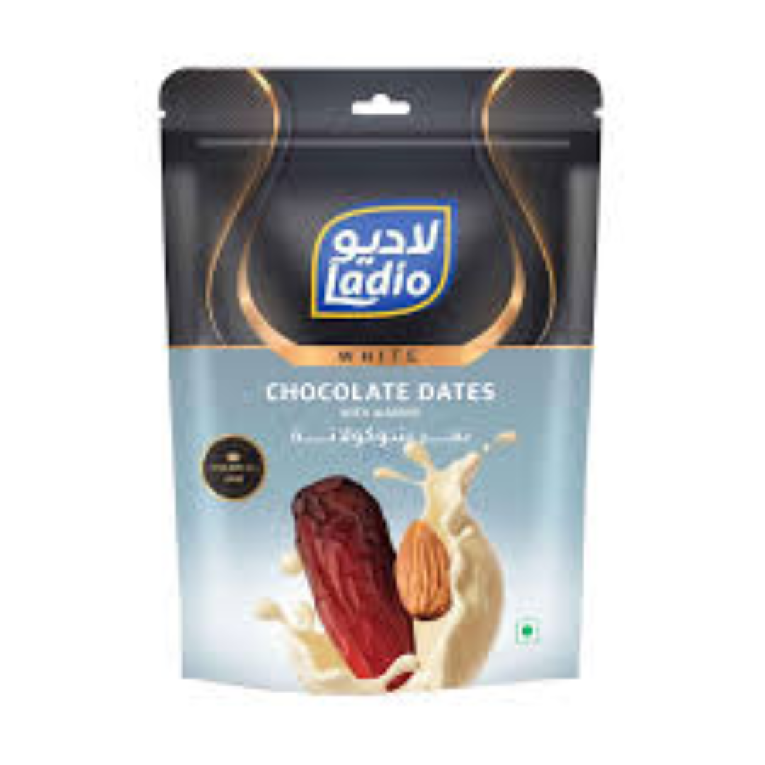 LADIO WHITE CHOCOLATE DATES 250G